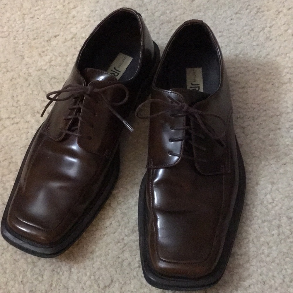 Jonathan Richards Brown Leather Oxfords Size 9.5